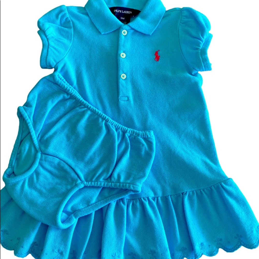 Ralph Lauren dress, New Size 9 months Baby girl